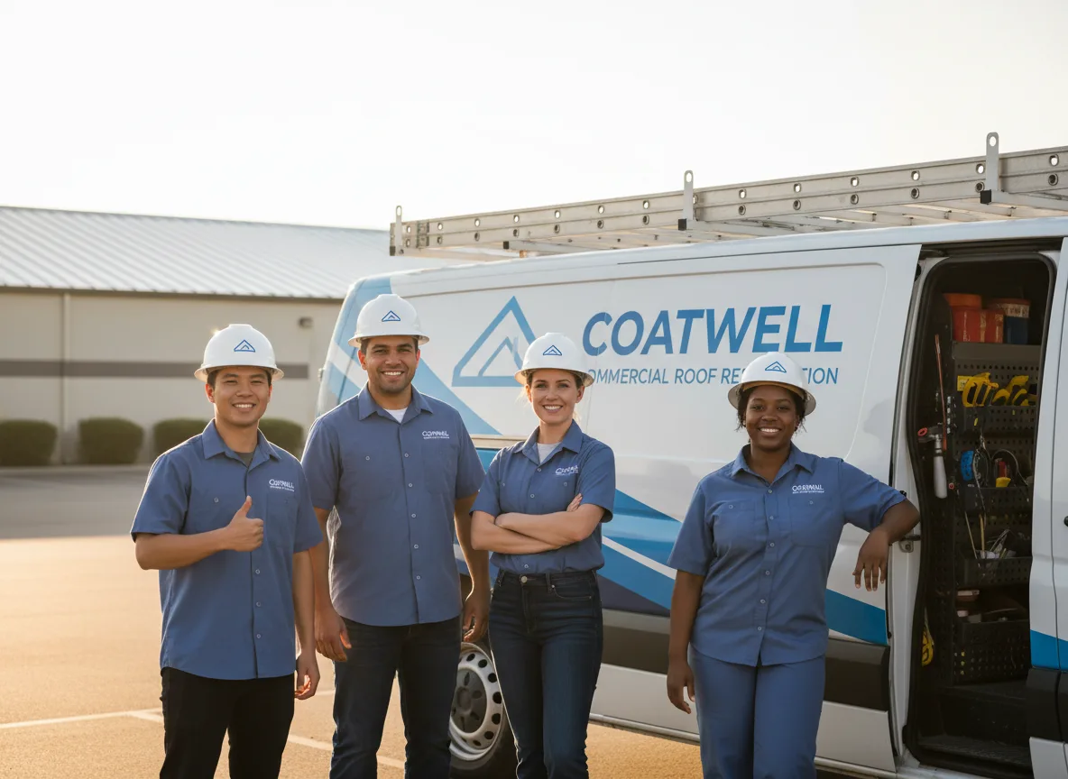 Commercial roof coating company in Overton, TX